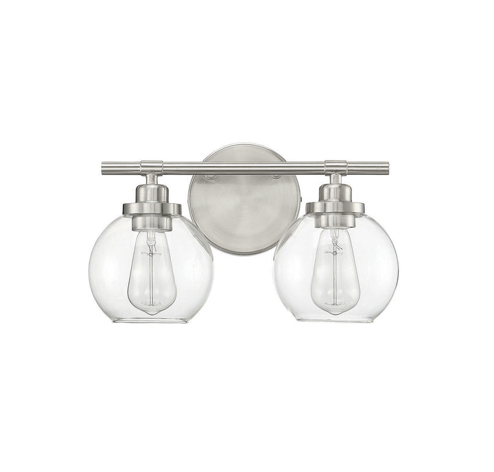 Savoy House Carson 8-4050-2-SN Bath Vanity Light 14 in. wide - Satin Nickel