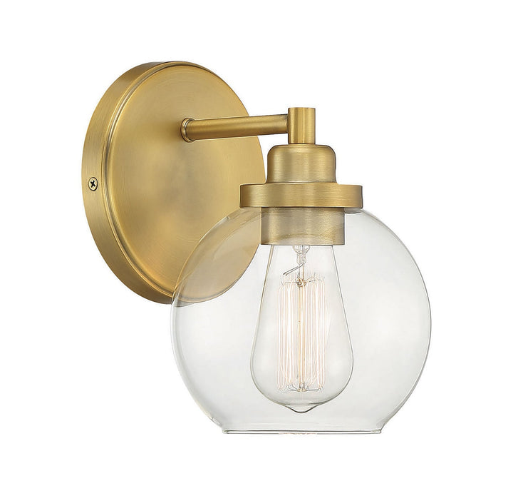 Savoy House Carson 9-4050-1-322 Wall Sconce Light - Warm Brass