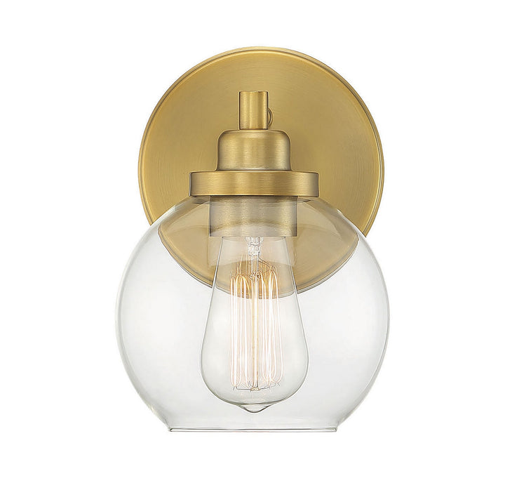 Savoy House Carson 9-4050-1-322 Wall Sconce Light - Warm Brass