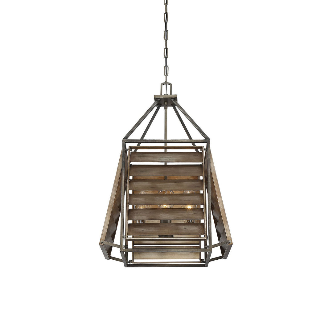 Savoy House Lighting 7-9341-4-162  Hartberg Outdoor Aged Driftwood
