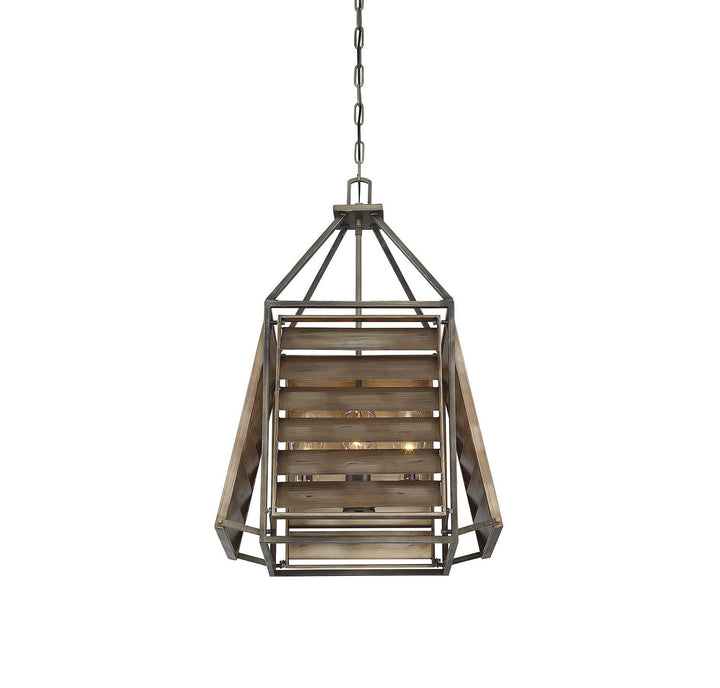 Savoy House Lighting 7-9341-4-162  Hartberg Outdoor Aged Driftwood