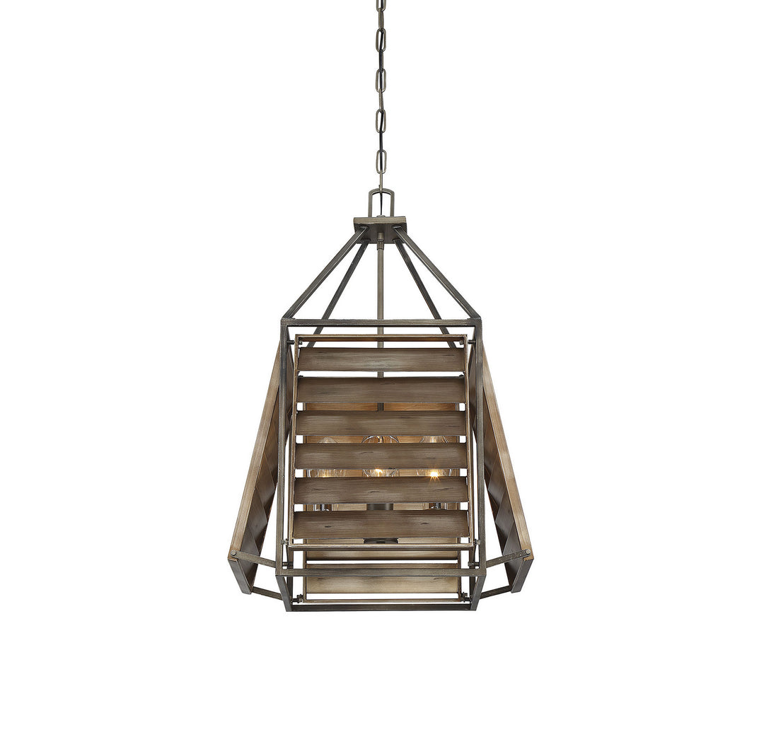 Savoy House Lighting 7-9341-4-162  Hartberg Outdoor Aged Driftwood
