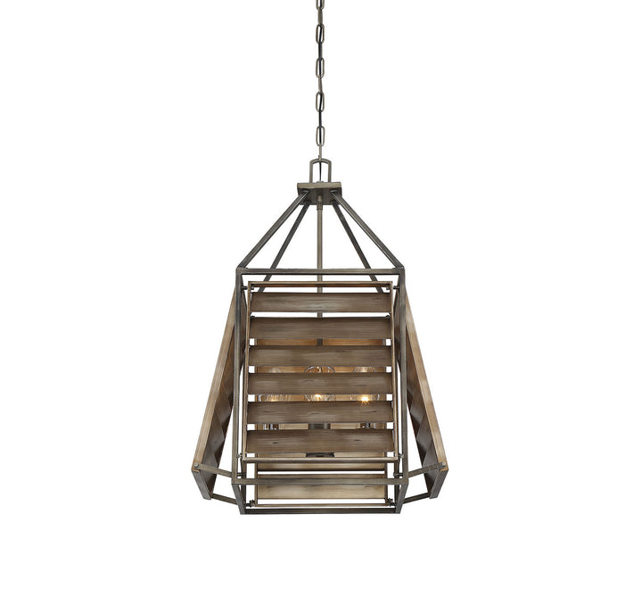 Savoy House Lighting 7-9341-4-162  Hartberg Outdoor Aged Driftwood