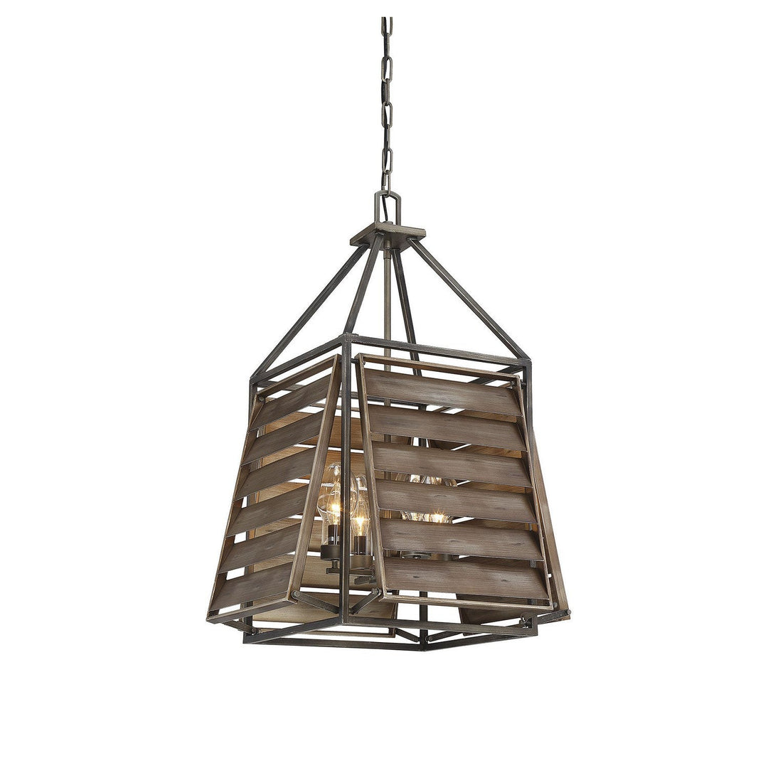 Savoy House Lighting 7-9341-4-162  Hartberg Outdoor Aged Driftwood