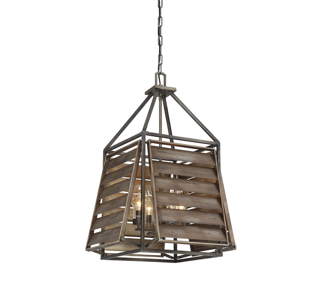Savoy House Lighting 7-9341-4-162  Hartberg Outdoor Aged Driftwood
