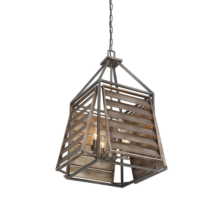 Savoy House Lighting 7-9341-4-162  Hartberg Outdoor Aged Driftwood