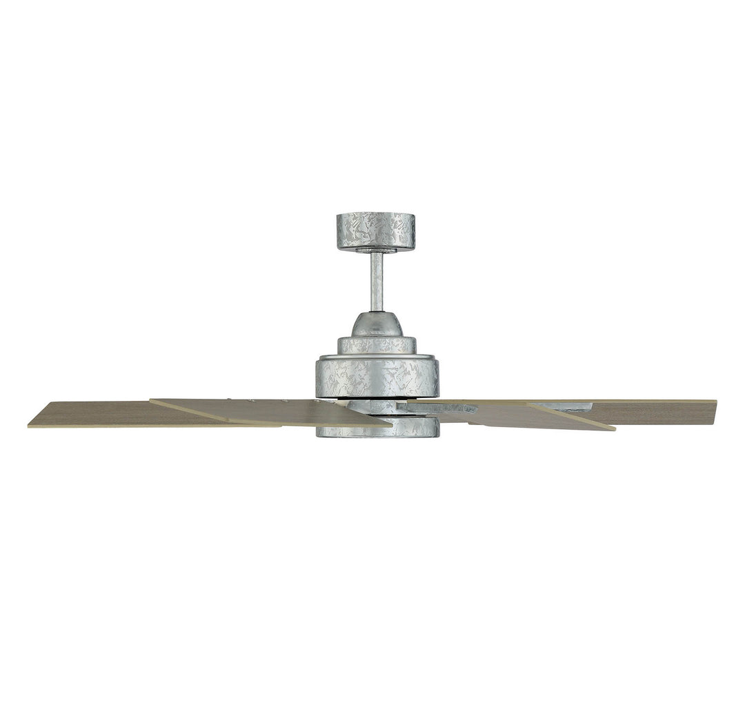 Savoy House Farmhouse II 44-770-6WO-168 Ceiling Fan 44 - Galvanized, Weathered Oak/