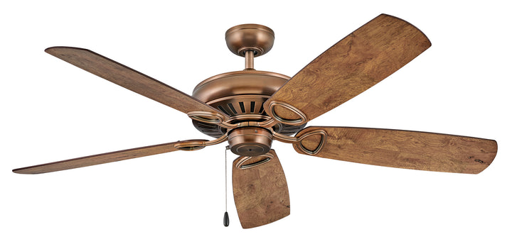 Hinkley Gladiator 900460FAC-NID Ceiling Fan 60 - Antique Copper, Walnut, Birch/