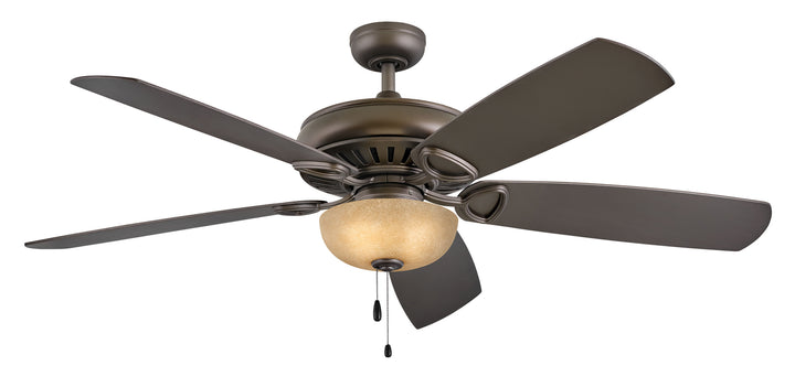 Hinkley Gladiator 900460FMM-NID Ceiling Fan 60 - Metallic Matte Bronze, Walnut, Metallic Matte Bronze/