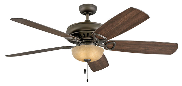 Hinkley Gladiator 900460FMM-NID Ceiling Fan 60 - Metallic Matte Bronze, Walnut, Metallic Matte Bronze/