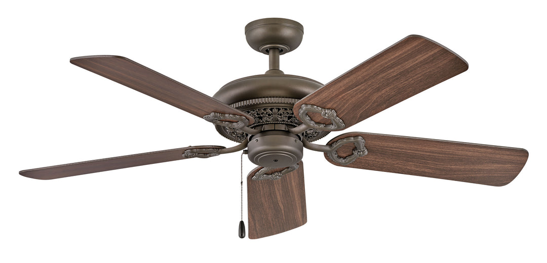 Hinkley Lafayette 901152FMM-NID Ceiling Fan 52 - Metallic Matte Bronze, Walnut, Metallic Matte Bronze/