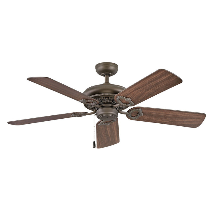 Hinkley Lafayette 901152FMM-NID Ceiling Fan 52 - Metallic Matte Bronze, Walnut, Metallic Matte Bronze/