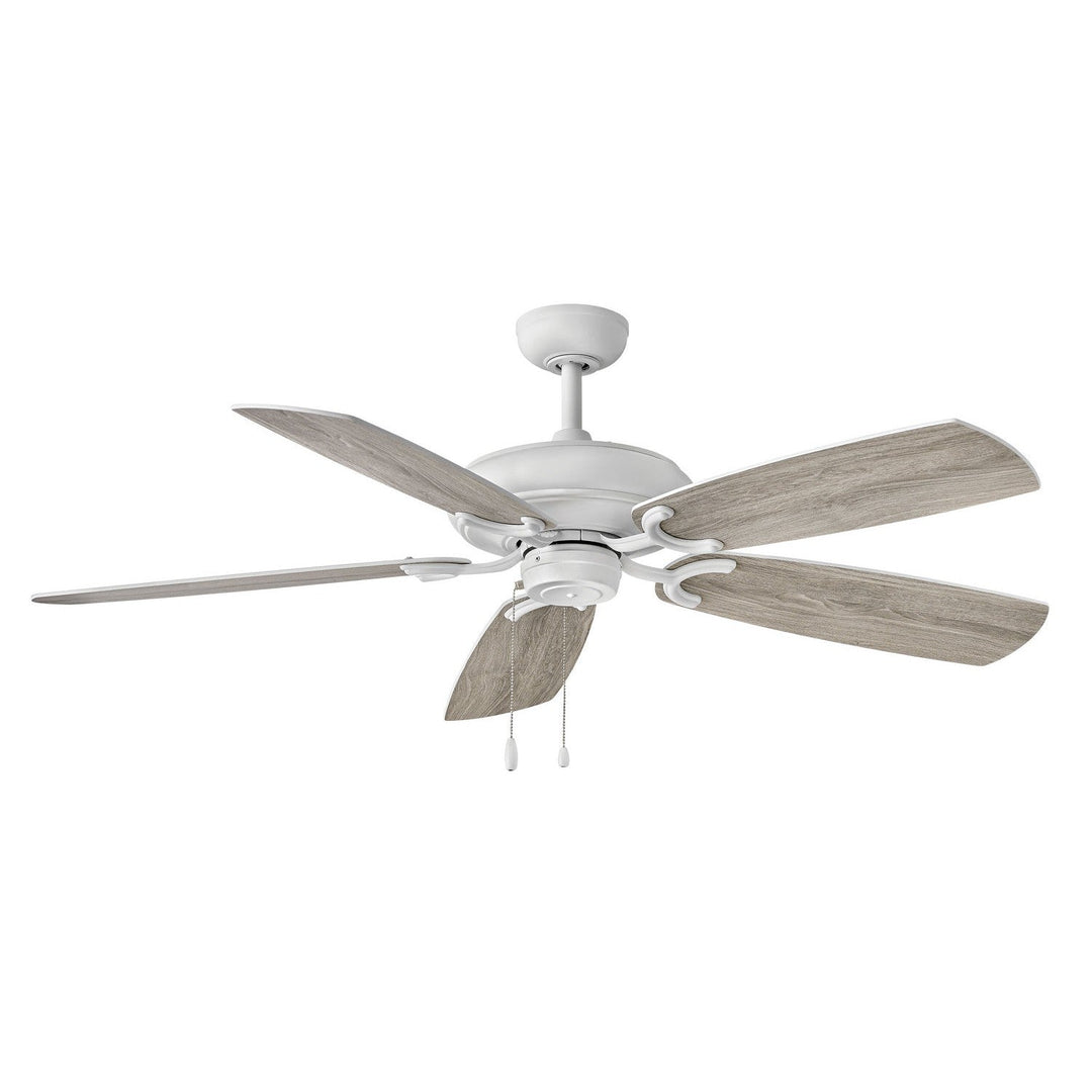 Hinkley Grove 901256FCW-NID Ceiling Fan 56 - Chalk White, Chalk White, Weathered Wood/