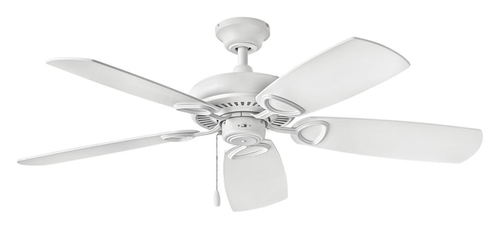 Hinkley Marquis 901352FCW-NIA Ceiling Fan 52 - Chalk White, Chalk White, Weathered Wood/