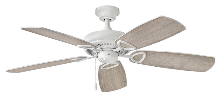 Hinkley Marquis 901352FCW-NIA Ceiling Fan 52 - Chalk White, Chalk White, Weathered Wood/