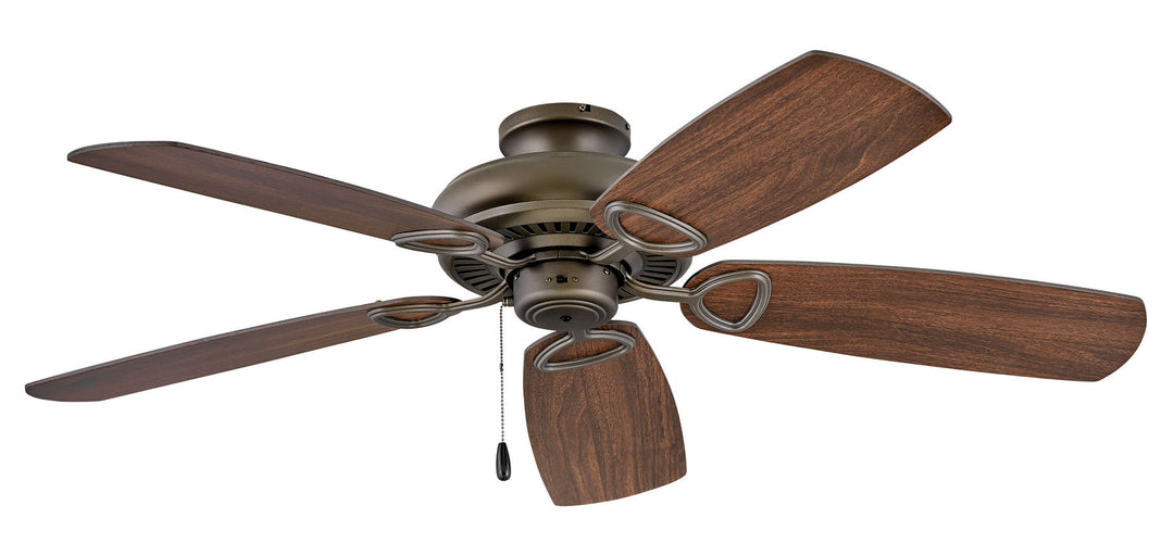 Hinkley Marquis 901352FMM-NIA Ceiling Fan 52 - Metallic Matte Bronze, Walnut, Metallic Matte Bronze/