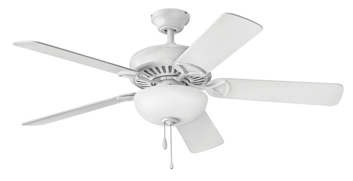 Hinkley Windward 901552FAW-NIA Ceiling Fan 52 - Appliance White, Appliance White, Weathered Wood/