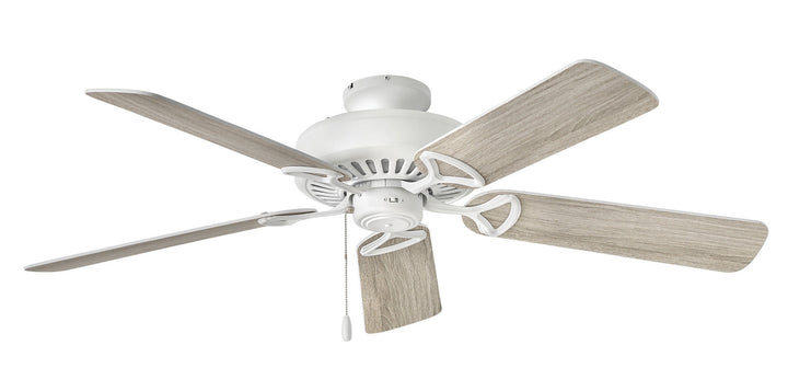 Hinkley Windward 901552FCW-NIA Ceiling Fan 52 - Chalk White, Chalk White, Weathered Wood/