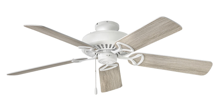 Hinkley Windward 901552FCW-NIA Ceiling Fan 52 - Chalk White, Chalk White, Weathered Wood/