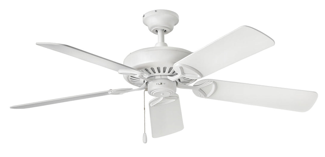 Hinkley Windward 901552FCW-NIA Ceiling Fan 52 - Chalk White, Chalk White, Weathered Wood/