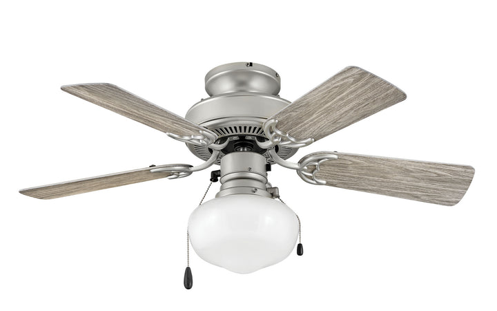 Hinkley Cabana 901836FBN-NWA Ceiling Fan 36 - Brushed Nickel, Weathered Wood/