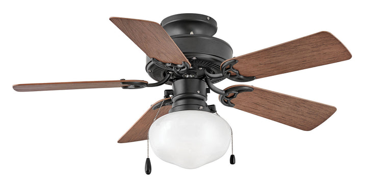 Hinkley Cabana 901836FMB-NWA Ceiling Fan 36 - Matte Black, Walnut/