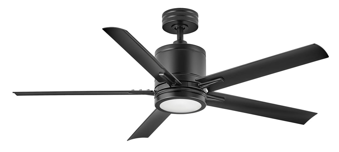 Hinkley Vail 902152FMB-LWD Ceiling Fan 52 - Matte Black, Matte Black/