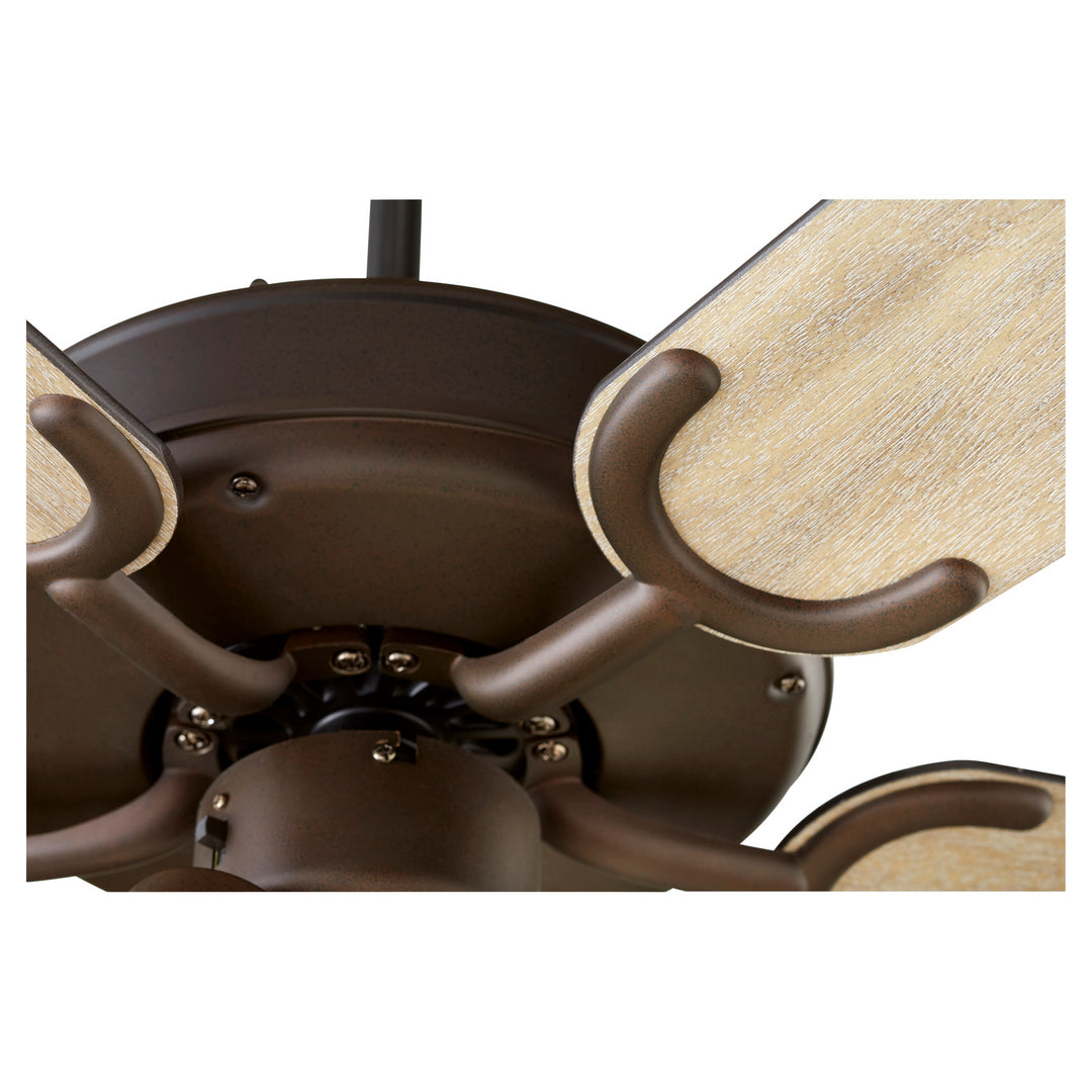 Quorum Virtue 6525-386 Ceiling Fan 52 in. - Oiled Bronze, Oiled Bronze/Weathered Oak