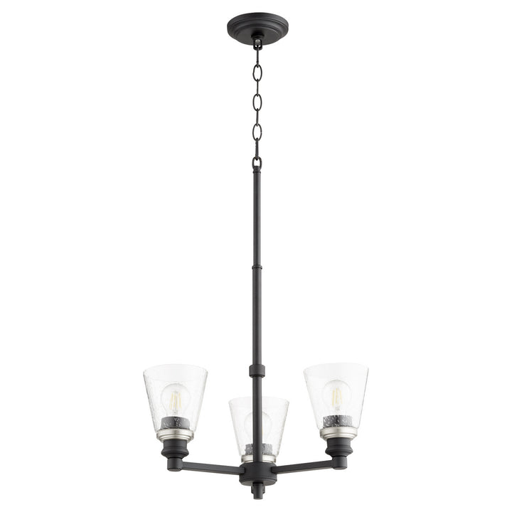 Quorum Dunbar 609-3-69 Chandelier Light - Noir