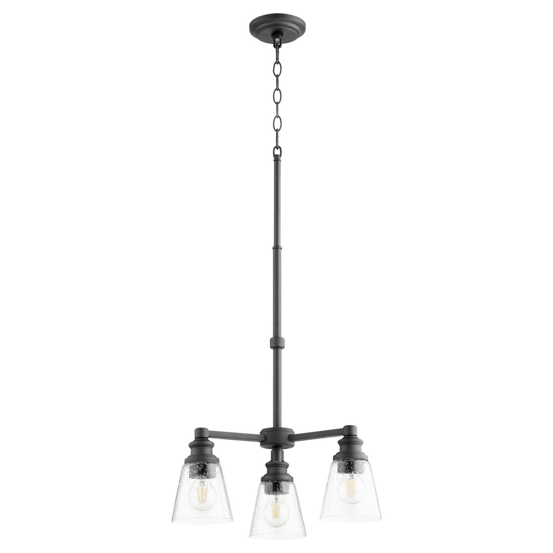 Quorum Dunbar 609-3-69 Chandelier Light - Noir