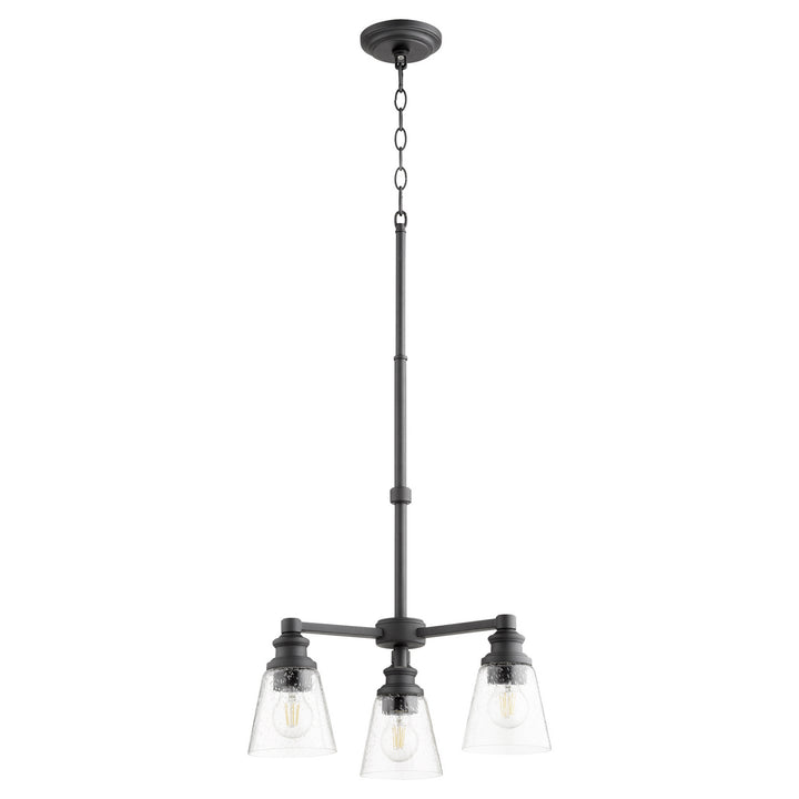 Quorum Dunbar 609-3-69 Chandelier Light - Noir