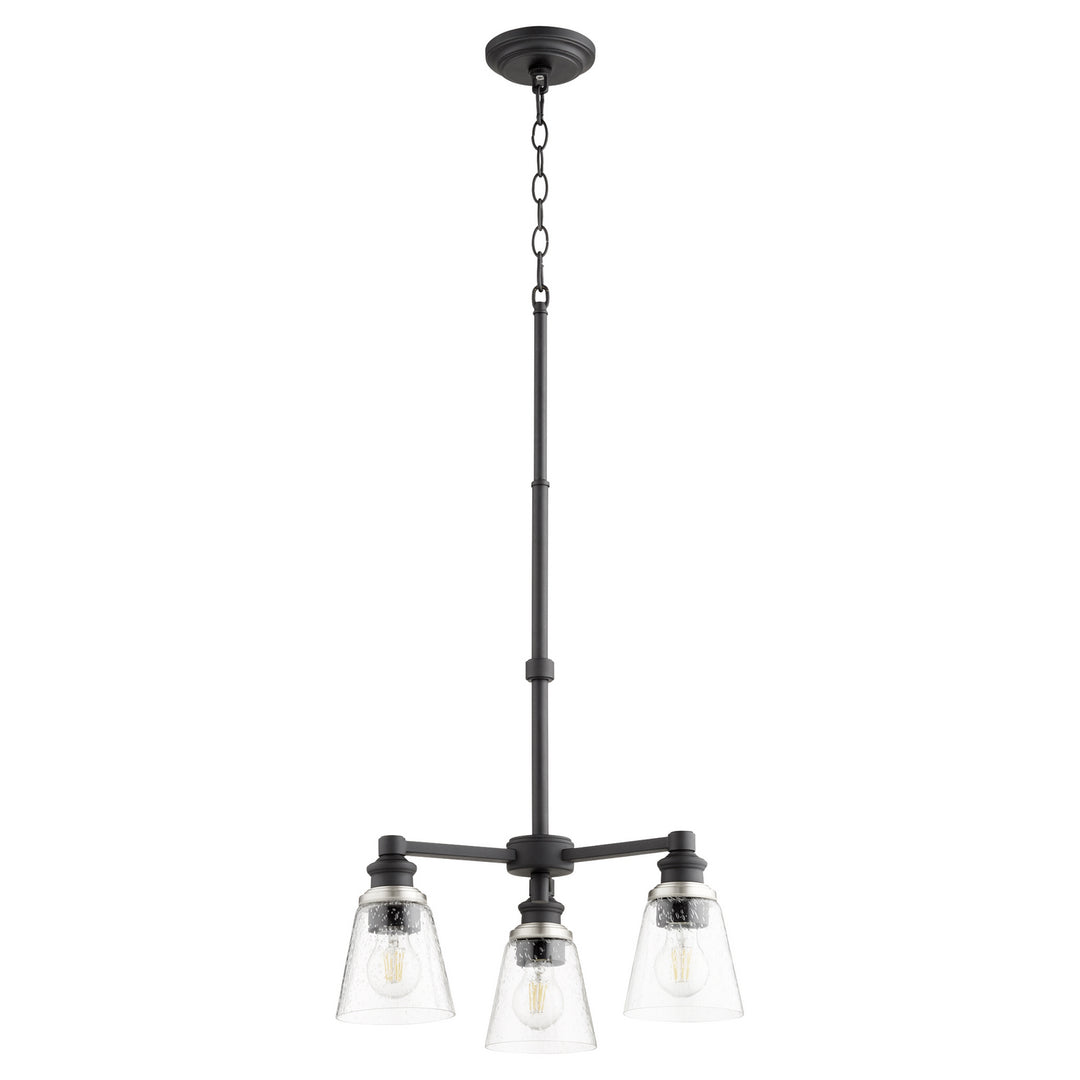 Quorum Dunbar 609-3-69 Chandelier Light - Noir