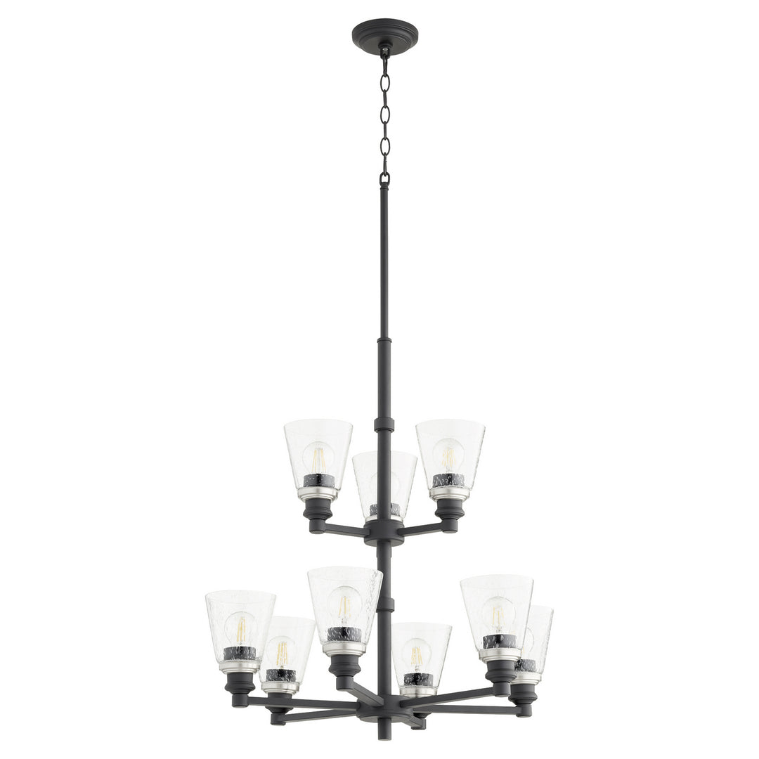 Quorum Dunbar 609-9-69 Chandelier Light - Noir