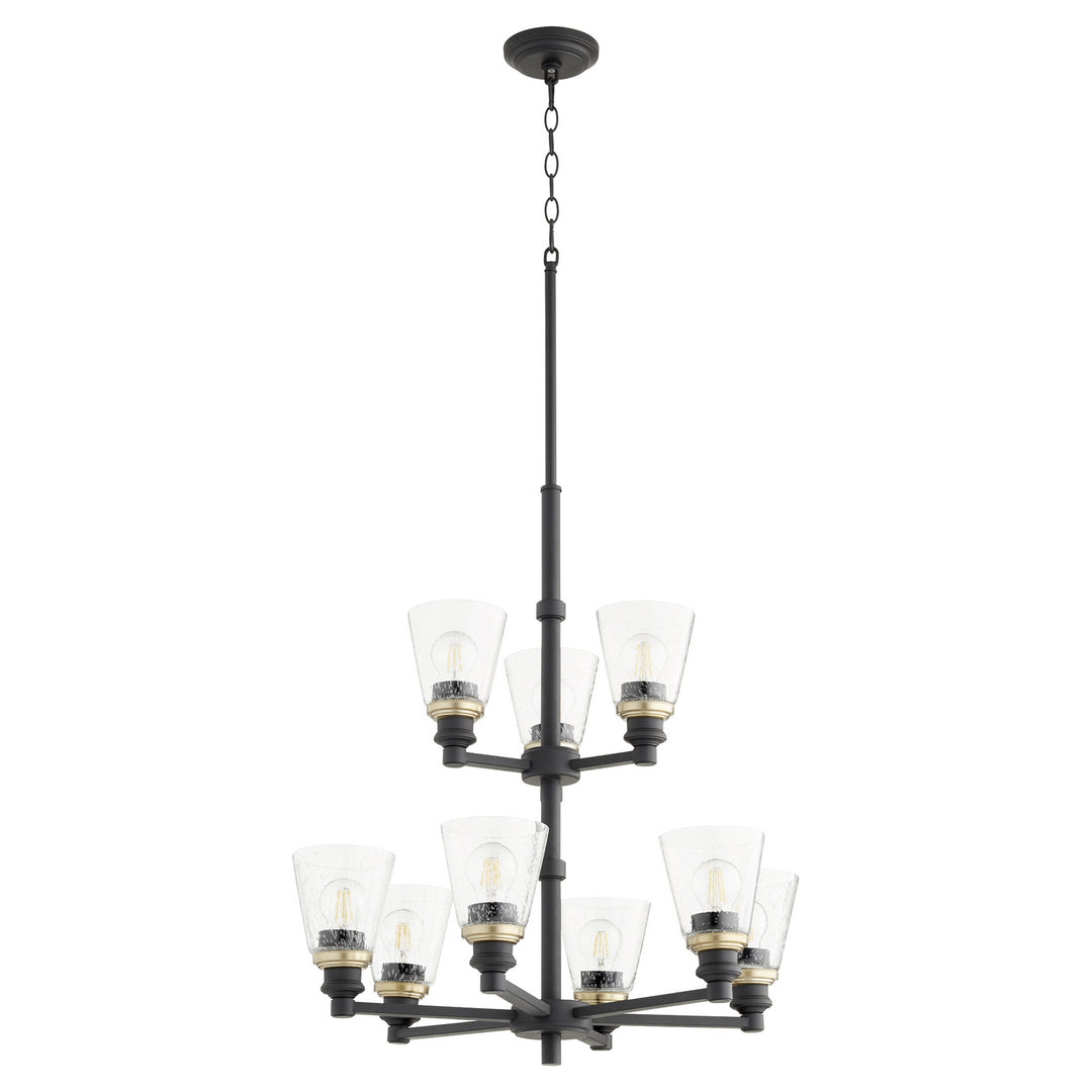 Quorum Dunbar 609-9-69 Chandelier Light - Noir