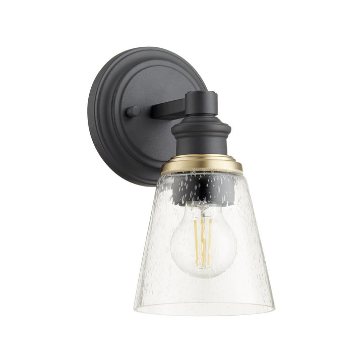 Quorum Dunbar 509-1-69 Wall Sconce Light - Textured Black