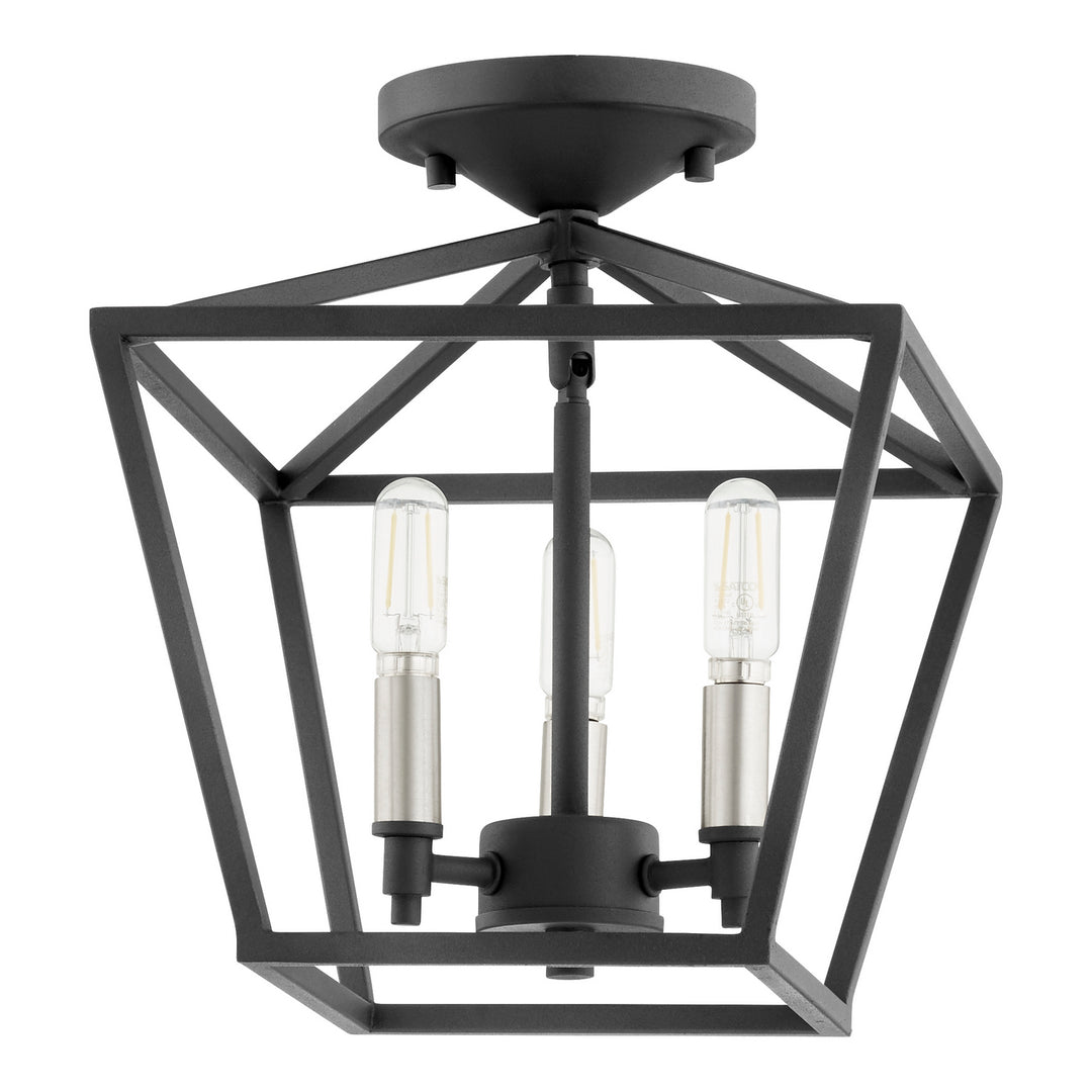 Quorum Gabriel 304-10-69 Ceiling Light - Textured Black