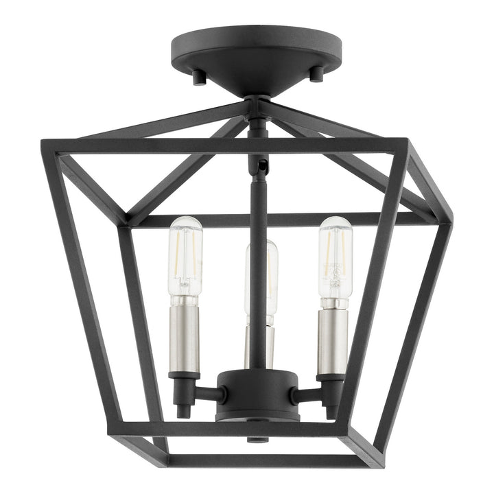 Quorum Gabriel 304-10-69 Ceiling Light - Textured Black