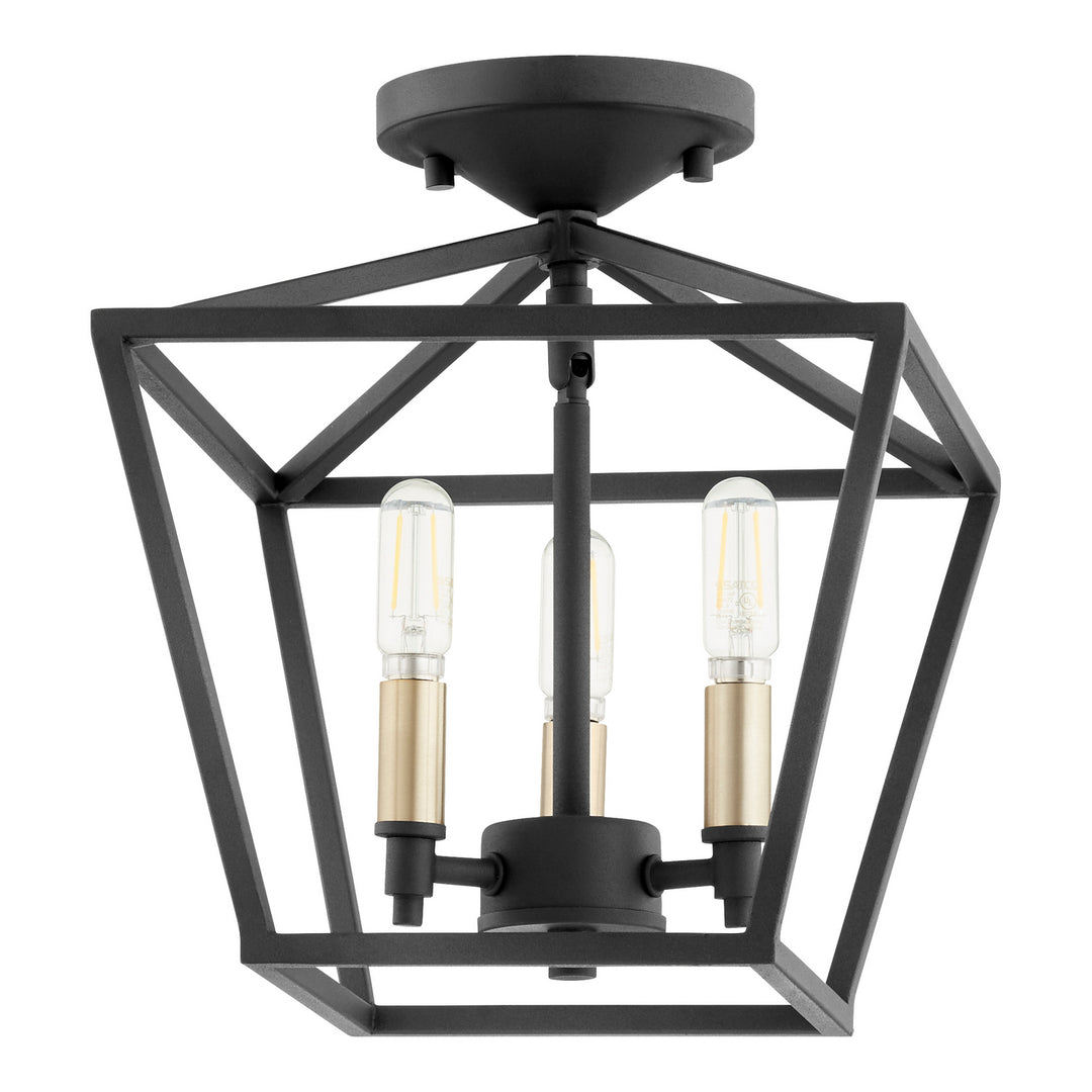 Quorum Gabriel 304-10-69 Ceiling Light - Textured Black