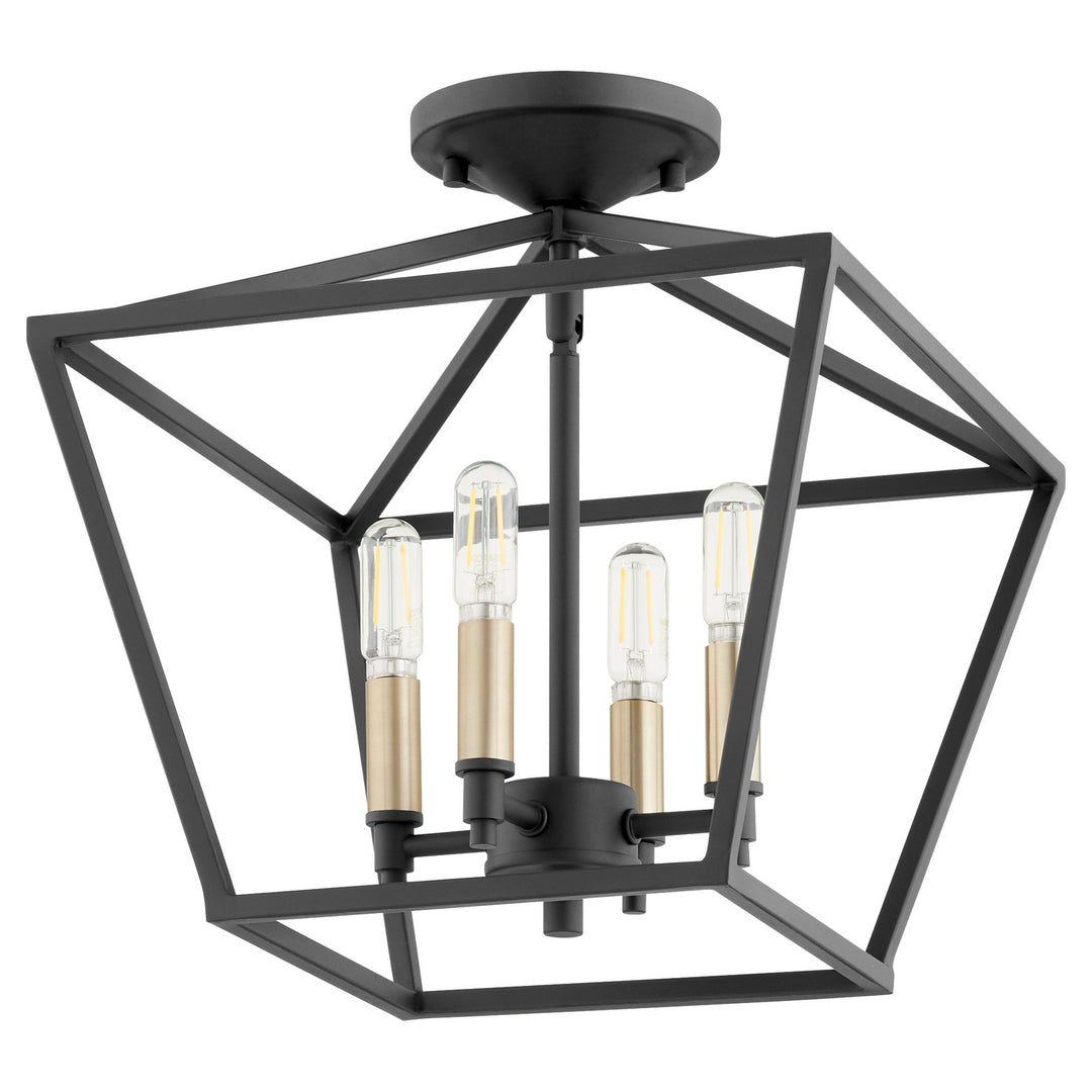 Quorum Gabriel 304-13-69 Ceiling Light - Textured Black