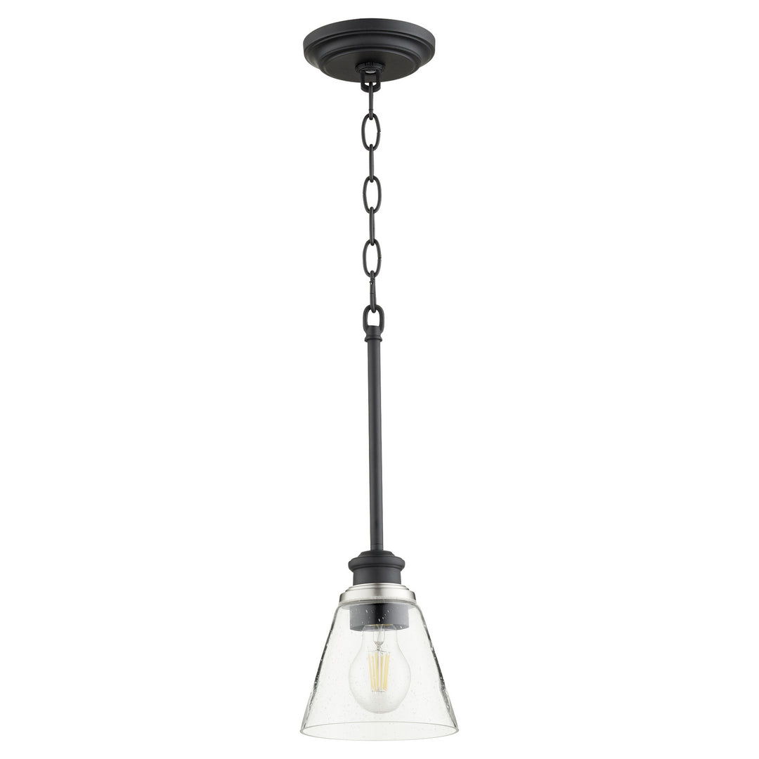 Quorum Dunbar 309-69 Pendant Light - Textured Black
