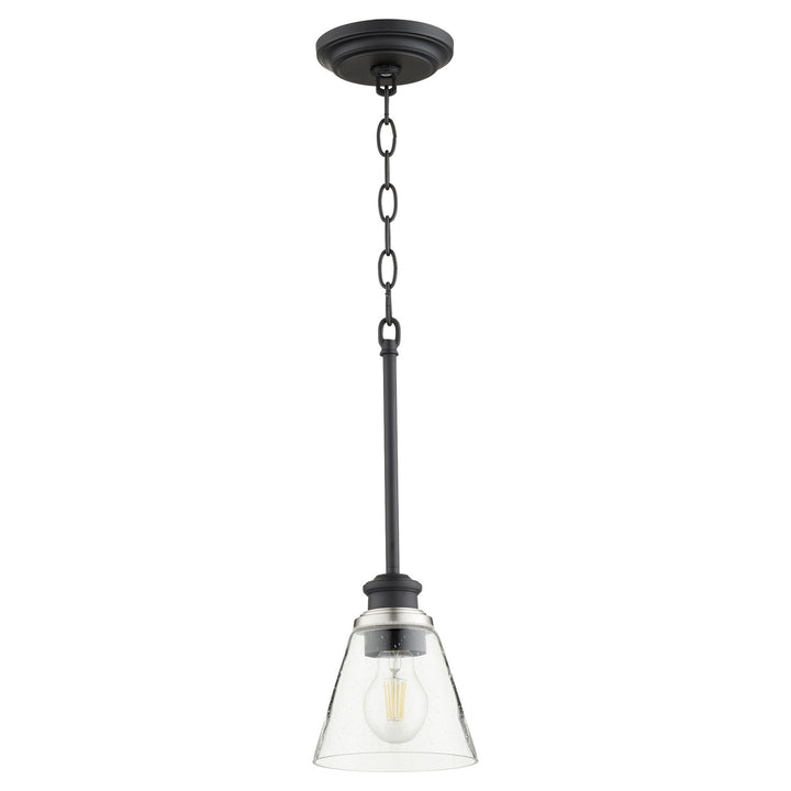 Quorum Dunbar 309-69 Pendant Light - Textured Black
