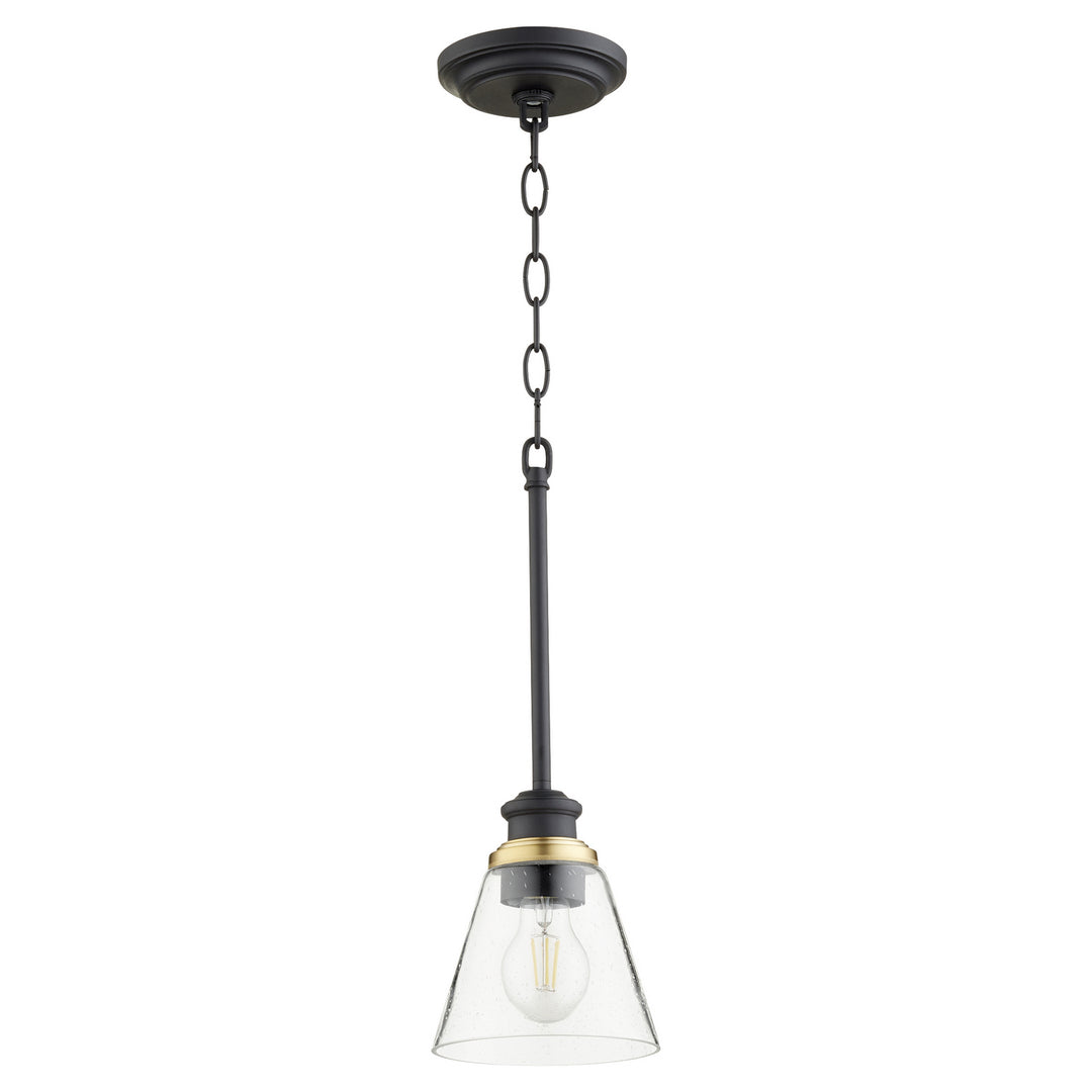 Quorum Dunbar 309-69 Pendant Light - Textured Black