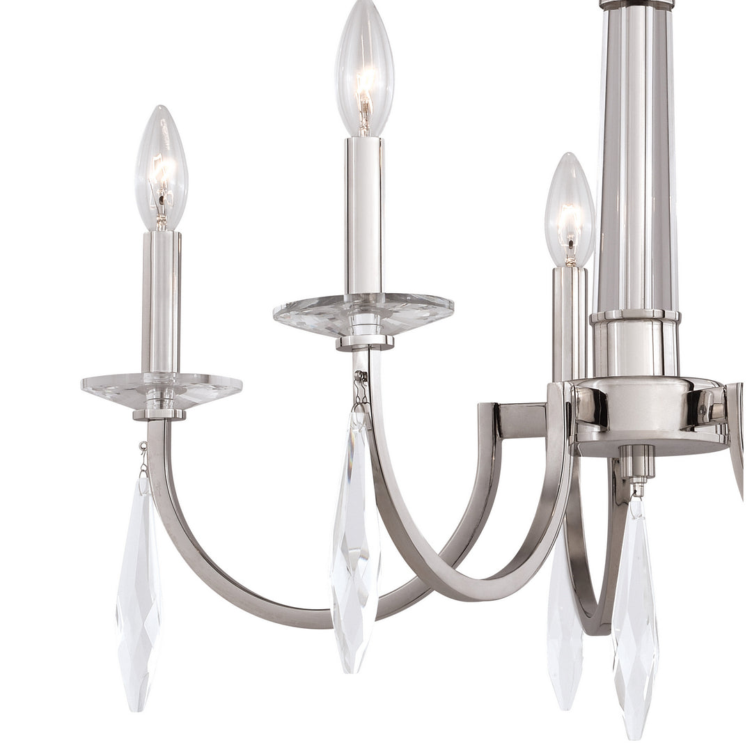 Vaxcel Hoyne H0243 Chandelier Light - Polished Nickel