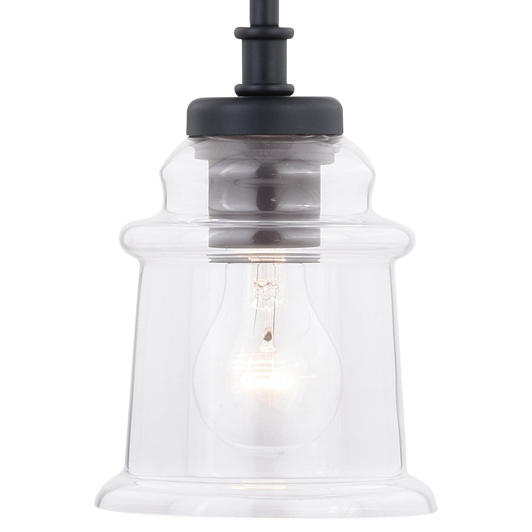 Vaxcel Toledo P0306 Pendant Light - Matte Black