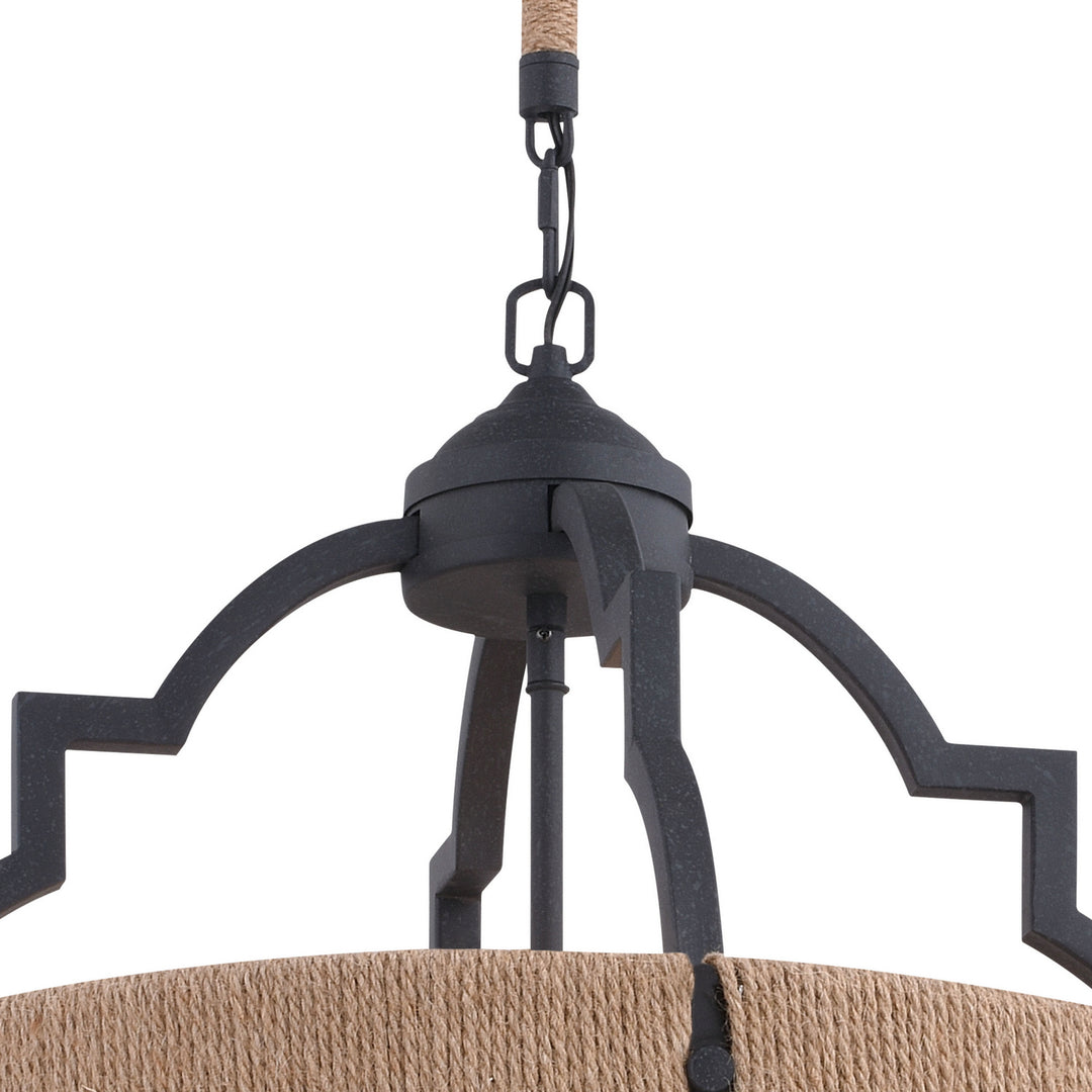 Vaxcel Beaumont P0308 Pendant Light - Textured Gray