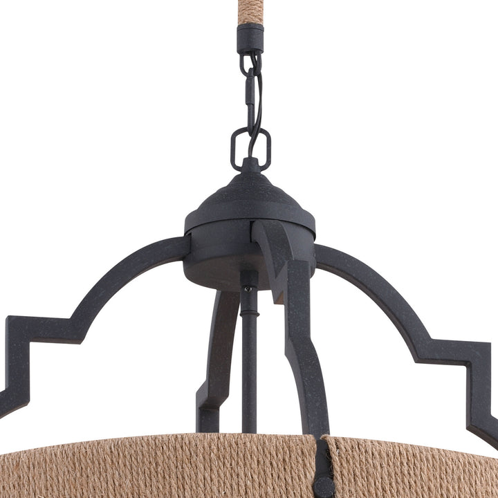 Vaxcel Beaumont P0308 Pendant Light - Textured Gray