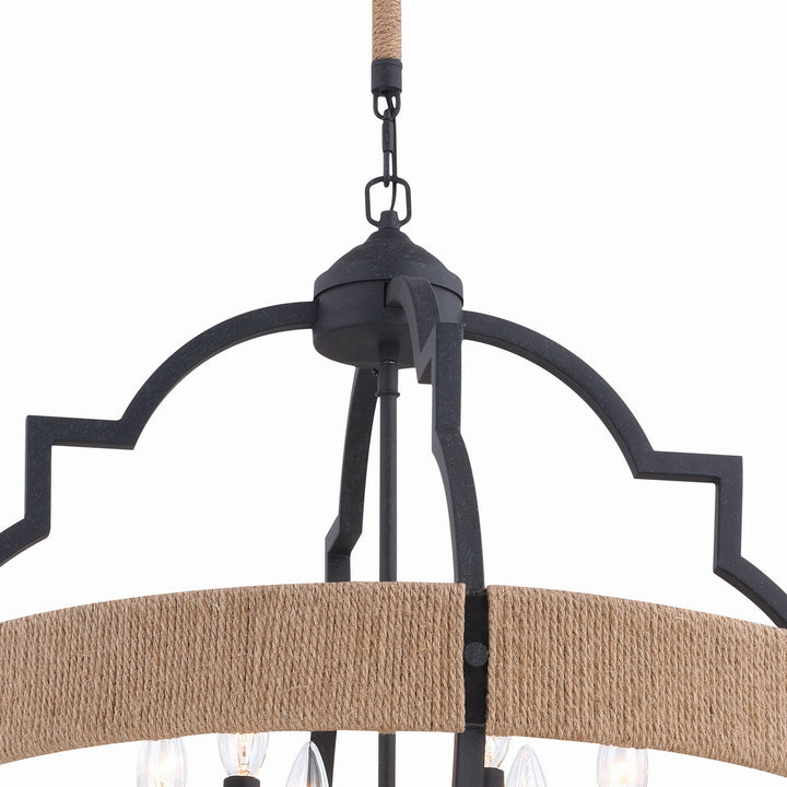 Vaxcel Beaumont P0309 Pendant Light - Textured Gray
