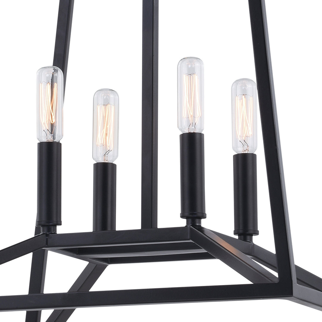 Vaxcel Hayes P0310 Pendant Light - Black