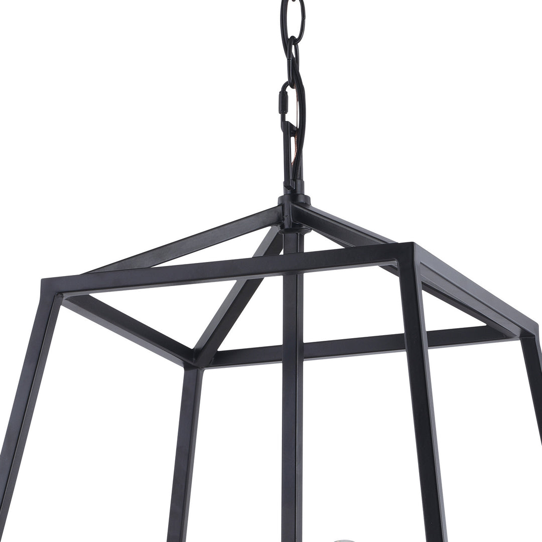 Vaxcel Hayes P0310 Pendant Light - Black