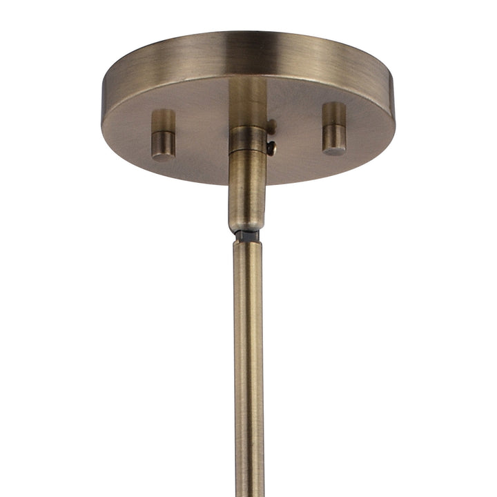 Vaxcel Euclid P0318 Pendant Light - Aged Brass